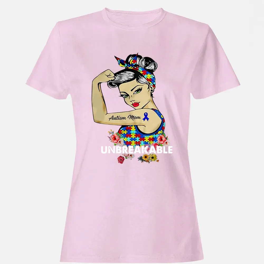 Autism Mom - Unbreakable Women's T-shirt - 9