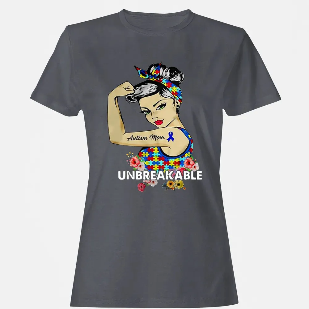 Autism Mom - Unbreakable Women's T-shirt - 5