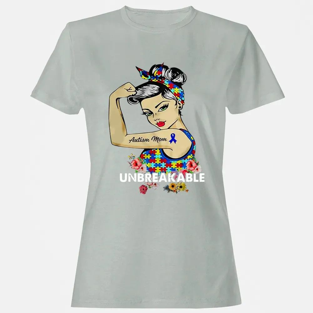 Autism Mom - Unbreakable Women's T-shirt - 2
