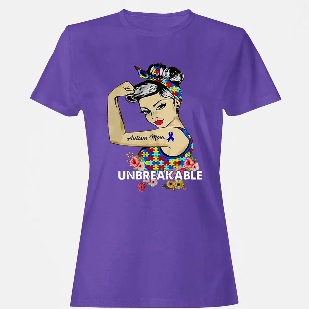 Autism Mom - Unbreakable Women's T-shirt - 12