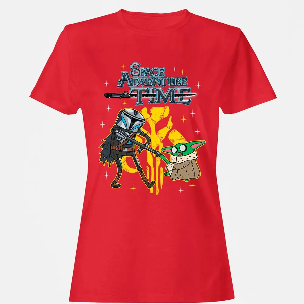 Space Adventure Time Women's T-shirt - 13