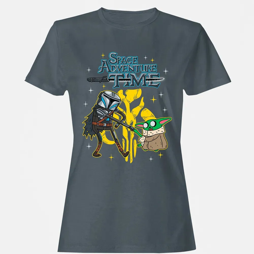 Space Adventure Time Women's T-shirt - 3