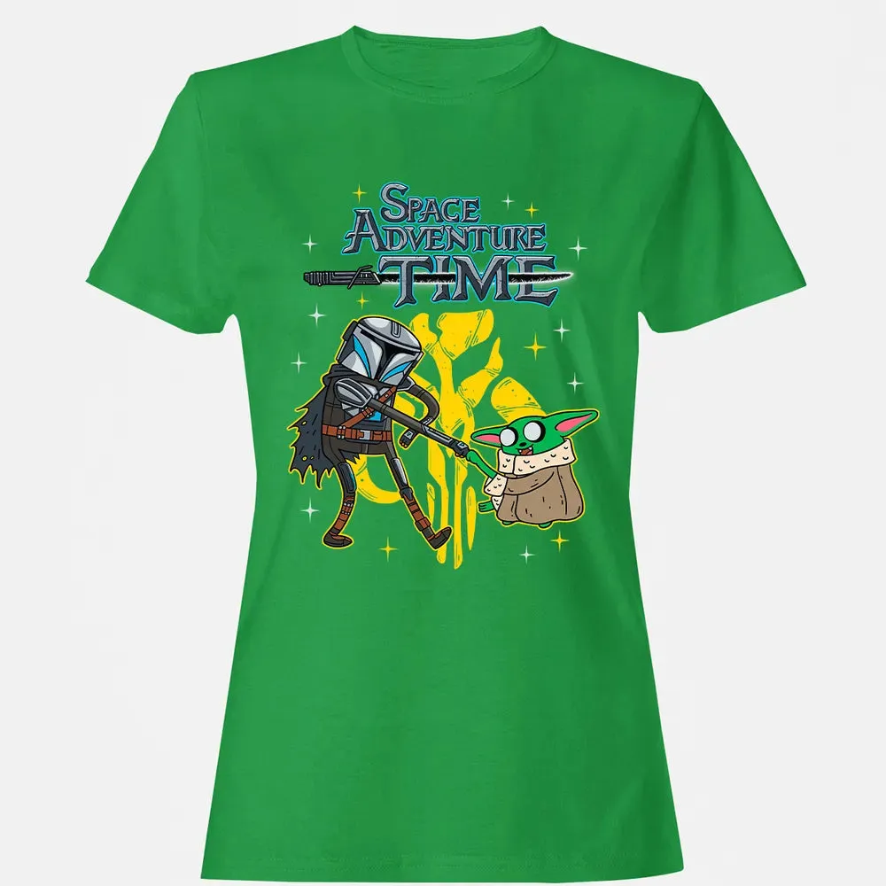 Space Adventure Time Women's T-shirt - 7