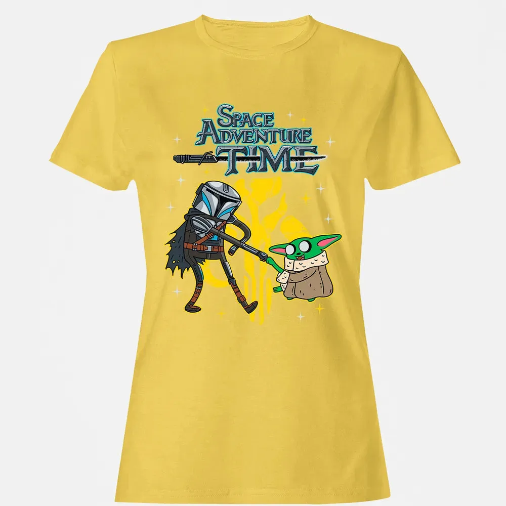 Space Adventure Time Women's T-shirt - 4