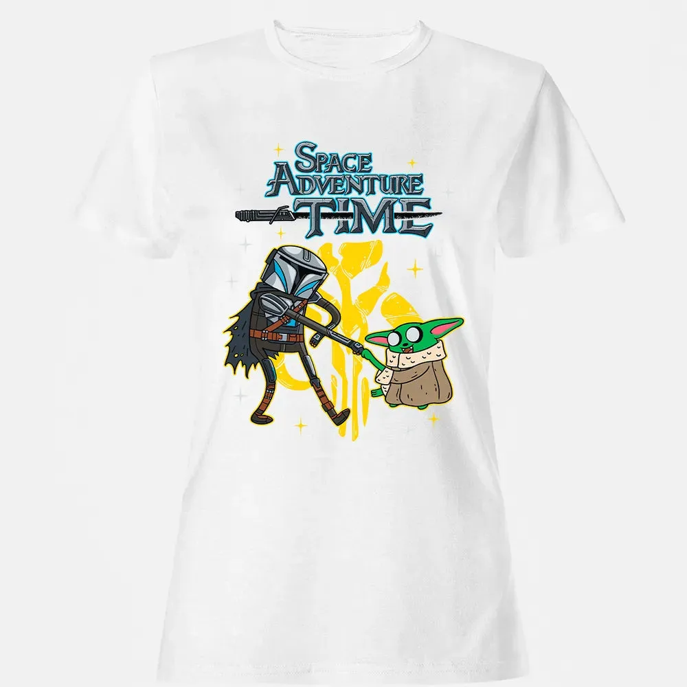 Space Adventure Time Women's T-shirt - 16