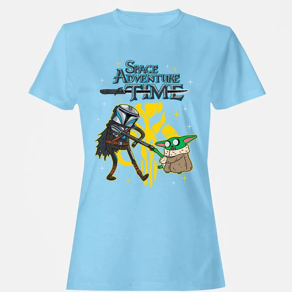 Space Adventure Time Women's T-shirt - 8