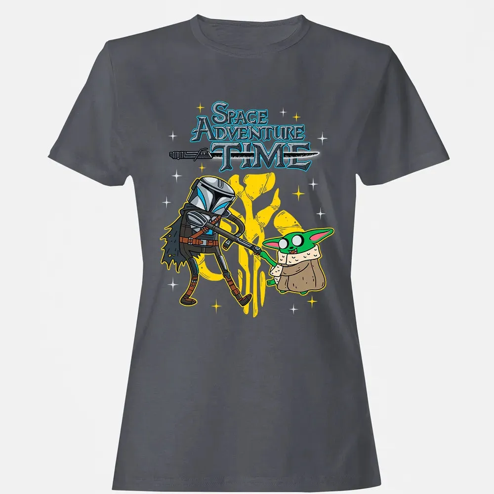 Space Adventure Time Women's T-shirt - 5