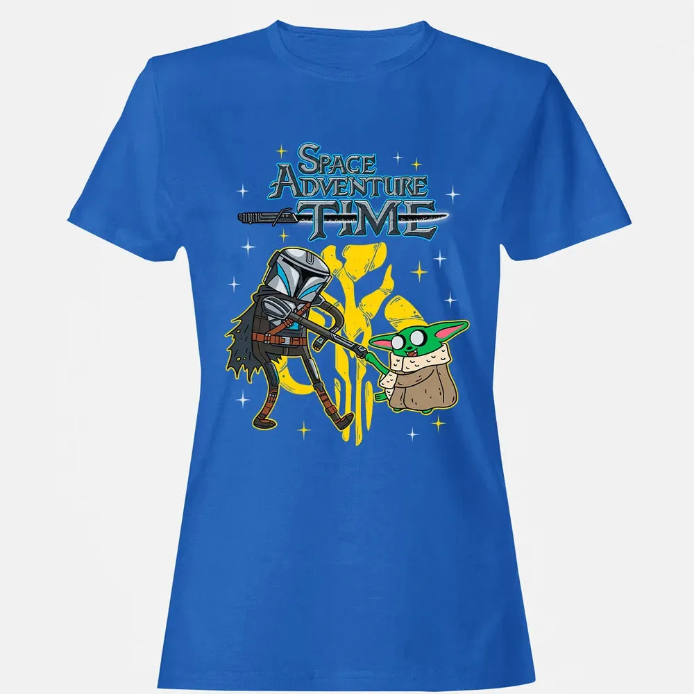Space Adventure Time Women's T-shirt - 14