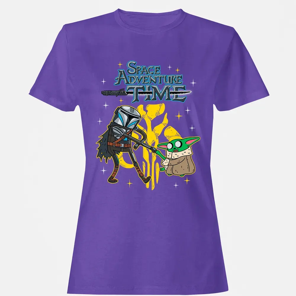 Space Adventure Time Women's T-shirt - 12