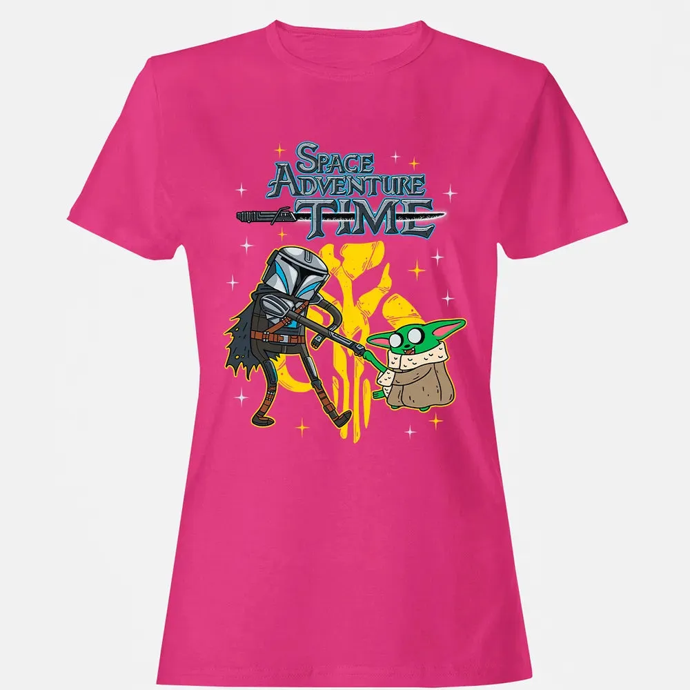 Space Adventure Time Women's T-shirt - 6