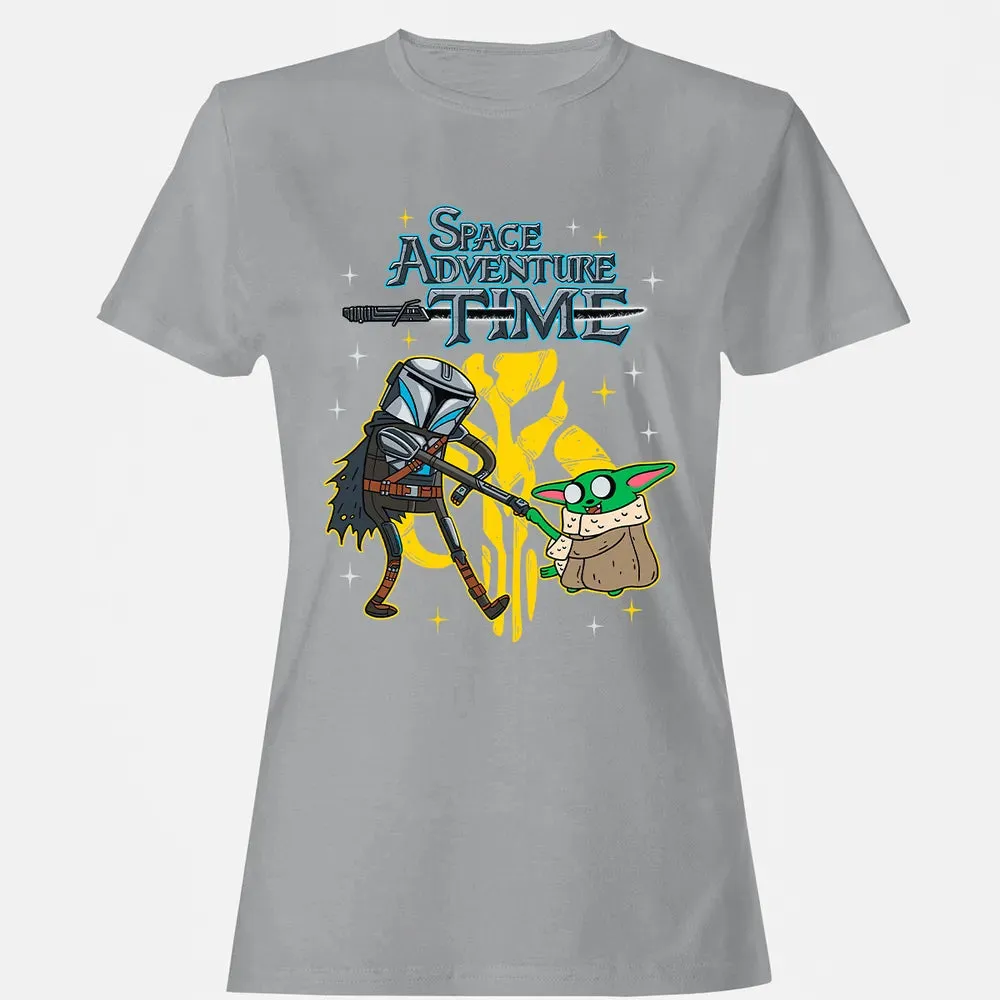 Space Adventure Time Women's T-shirt - 15