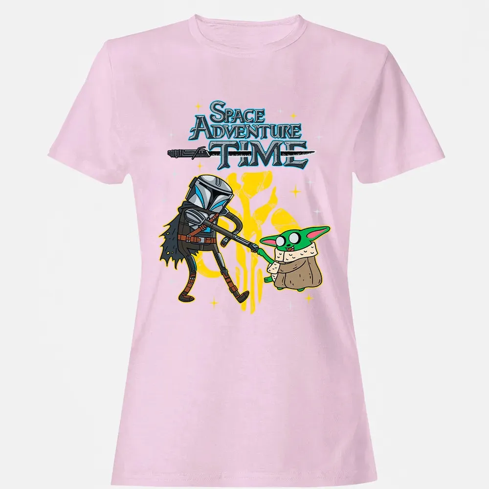 Space Adventure Time Women's T-shirt - 9