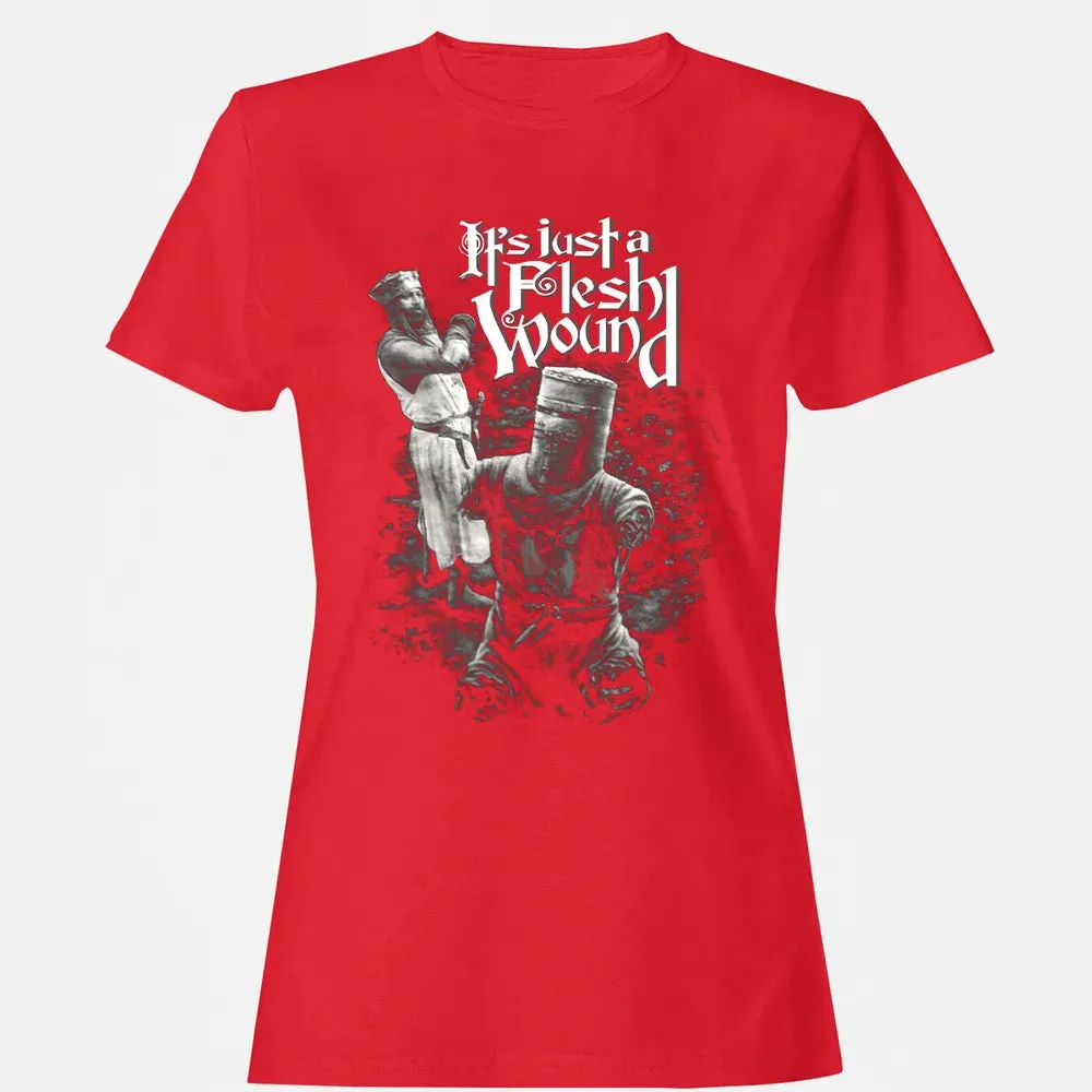 It's Just A Flesh Wound Women's T-shirt - 13