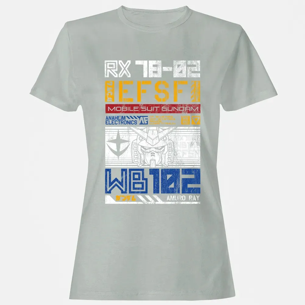 Federation Force - Mobile Suit RX 78 Women's T-shirt - 2