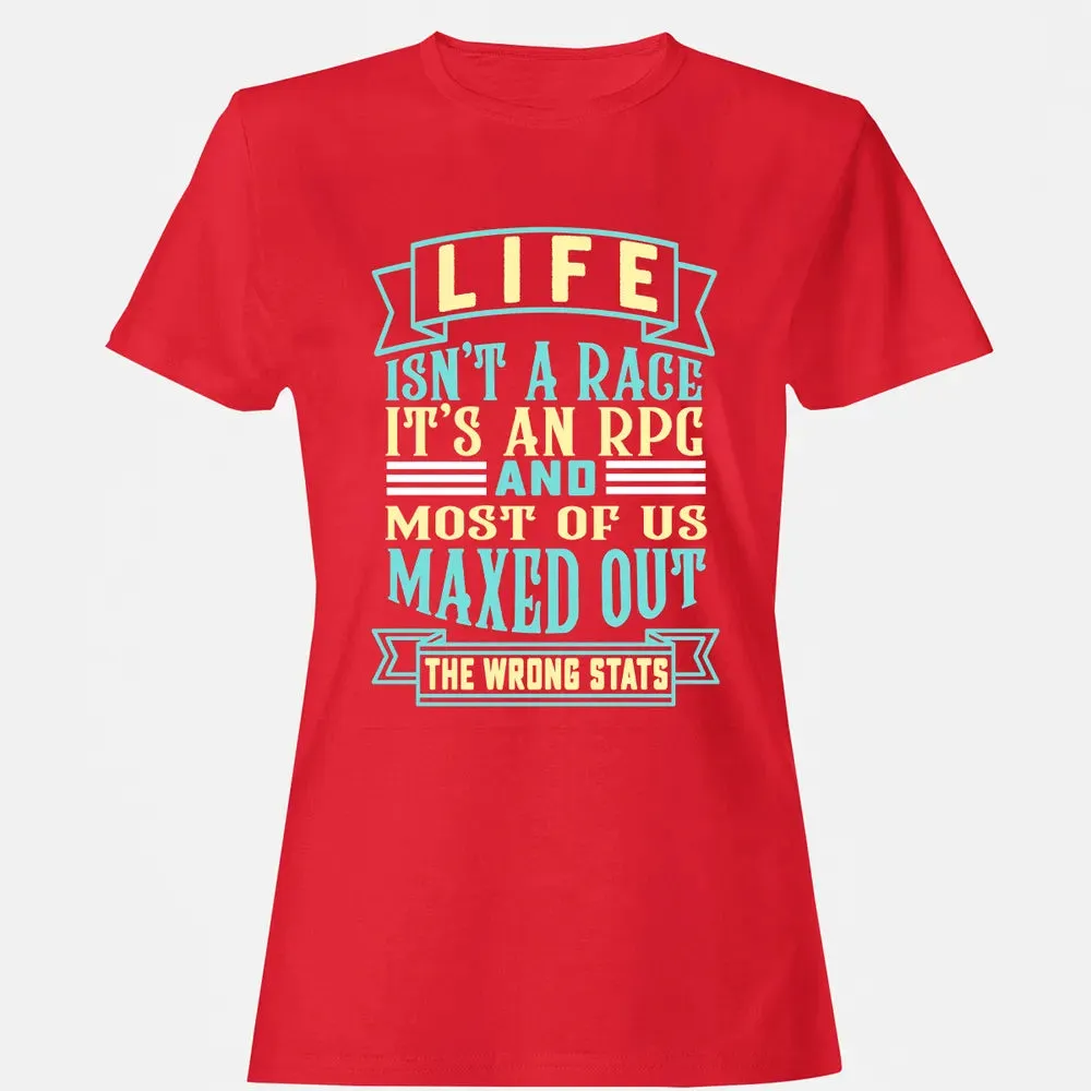 Life Is An RPG Women's T-shirt - 13