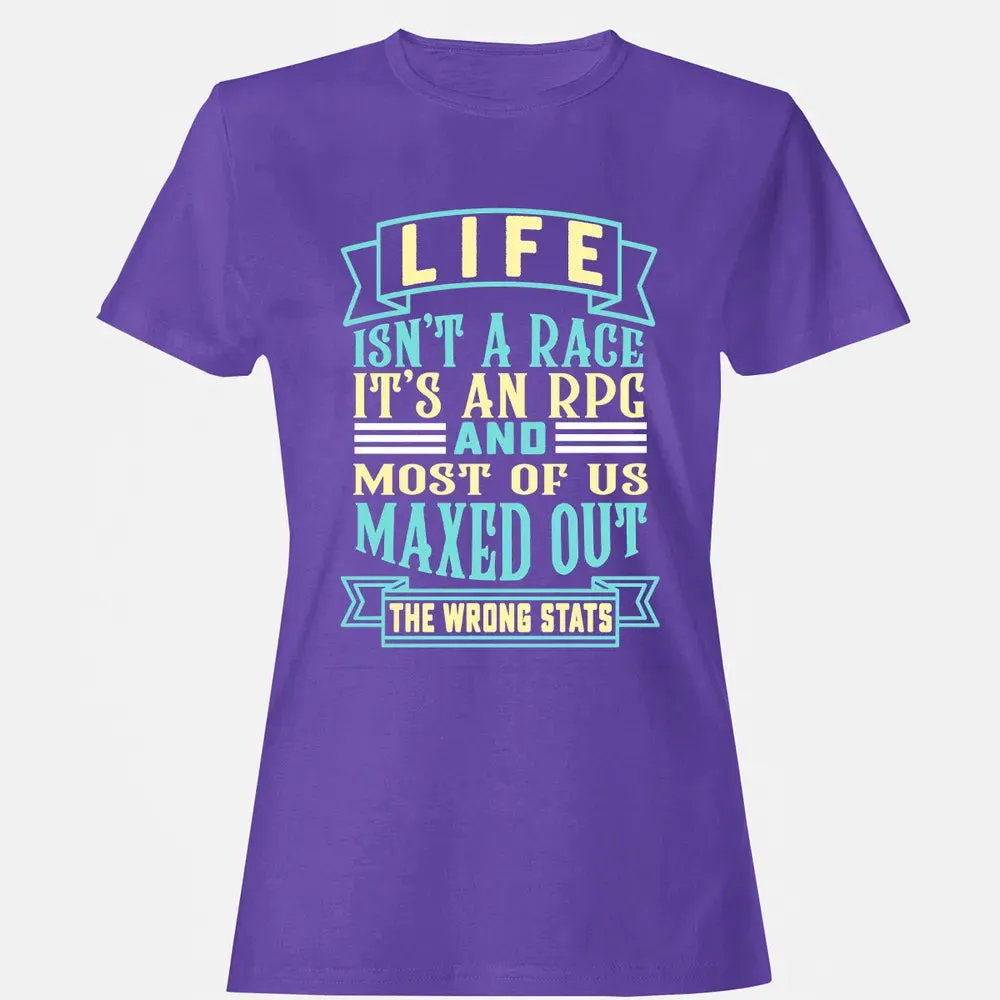 Life Is An RPG Women's T-shirt - 12