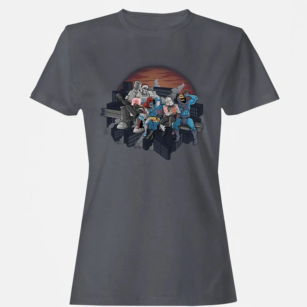 Villains Atop A Skyscraper Women's T-shirt - 5