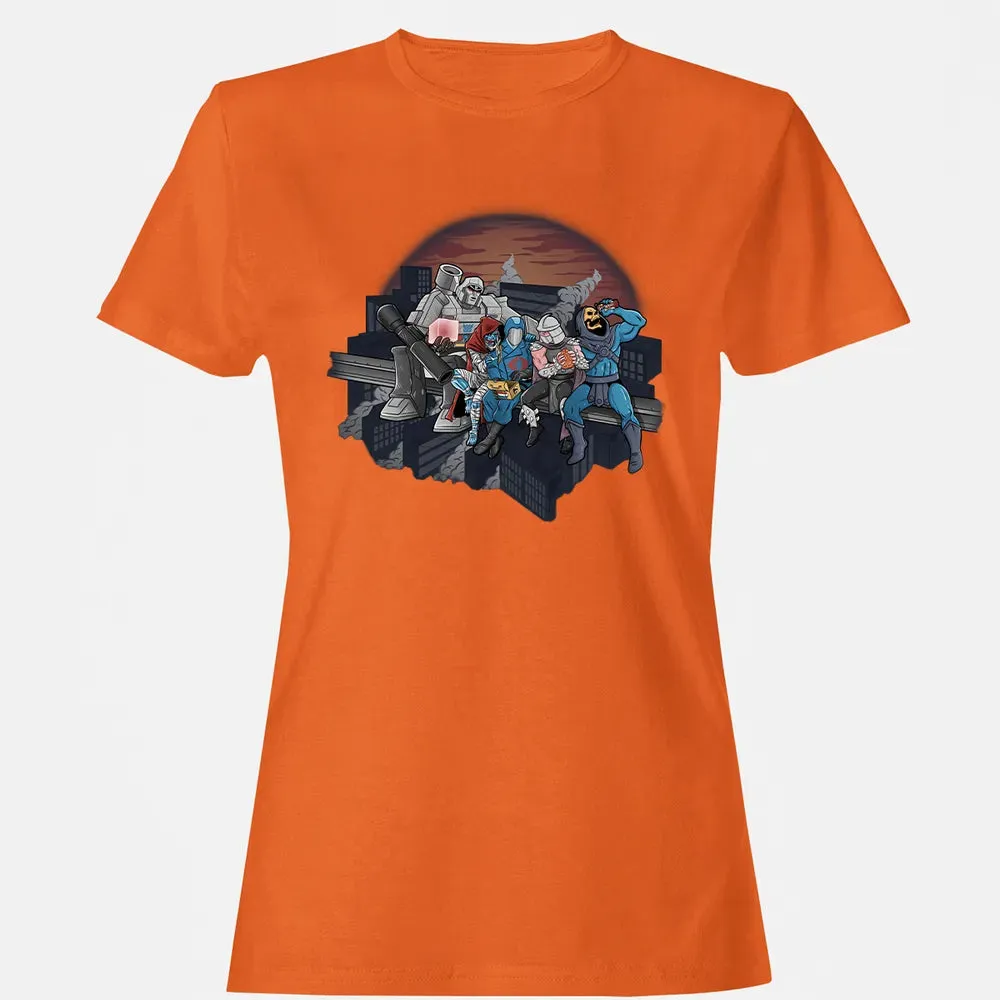 Villains Atop A Skyscraper Women's T-shirt - 11
