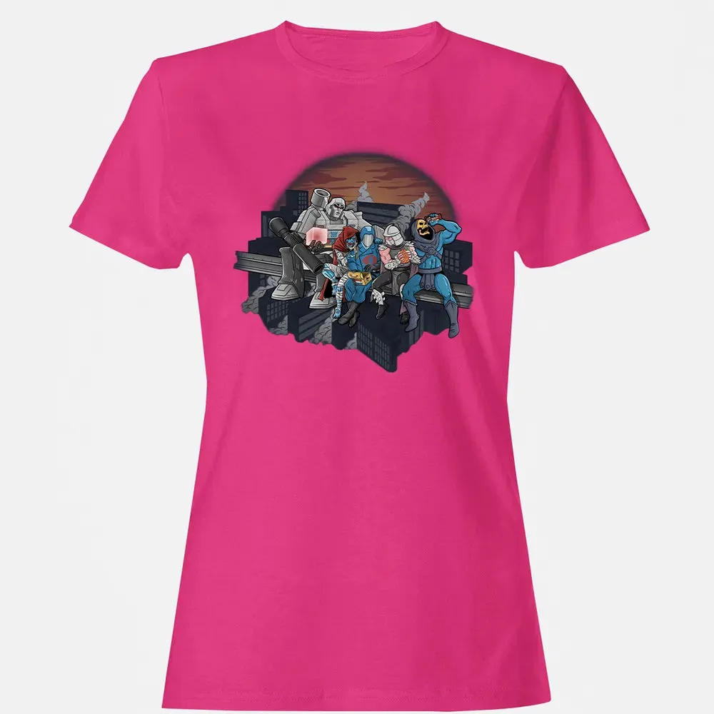 Villains Atop A Skyscraper Women's T-shirt - 6