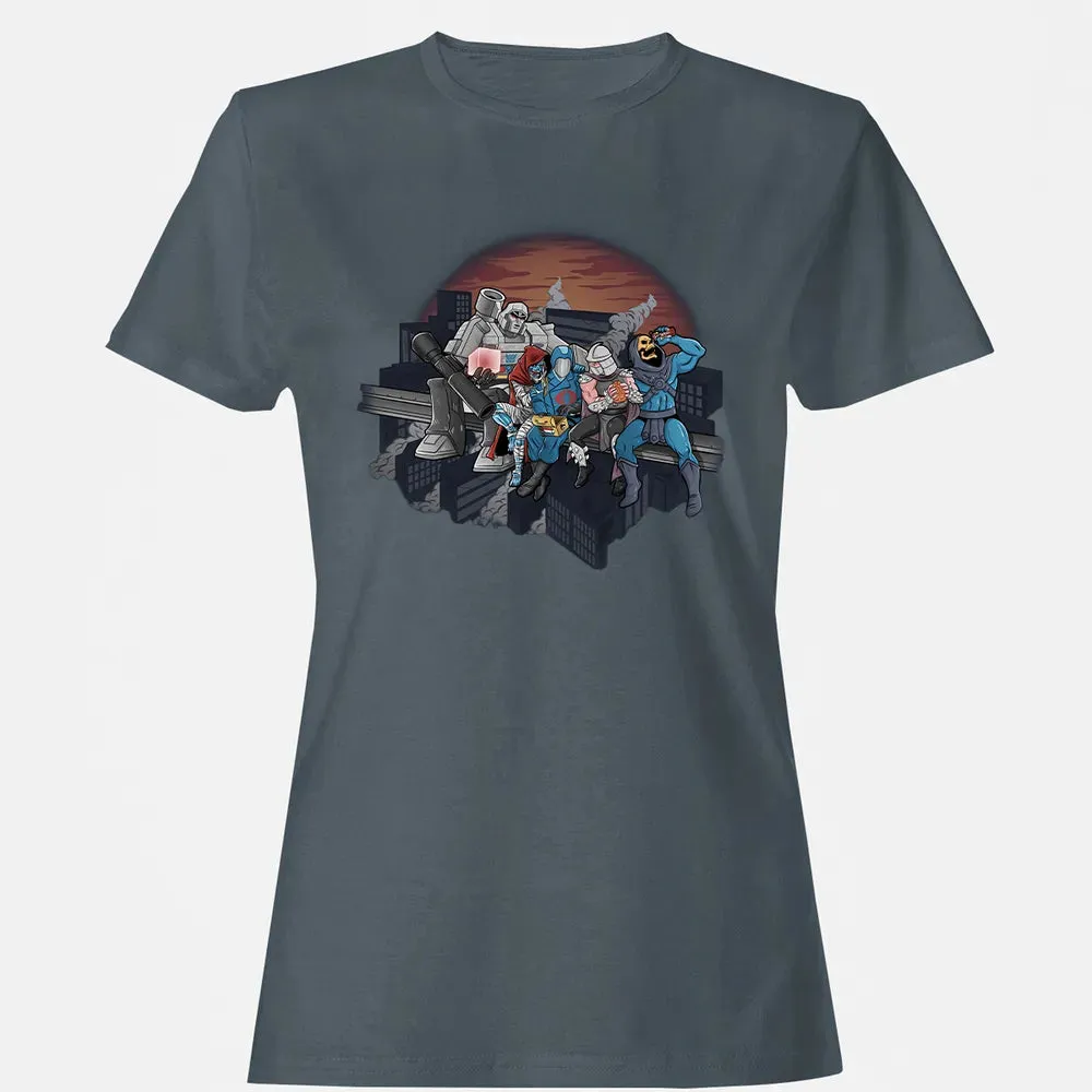 Villains Atop A Skyscraper Women's T-shirt - 3