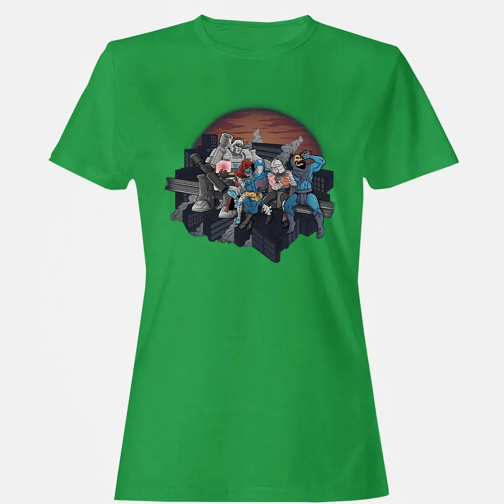 Villains Atop A Skyscraper Women's T-shirt - 7