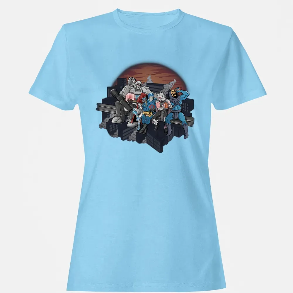 Villains Atop A Skyscraper Women's T-shirt - 8