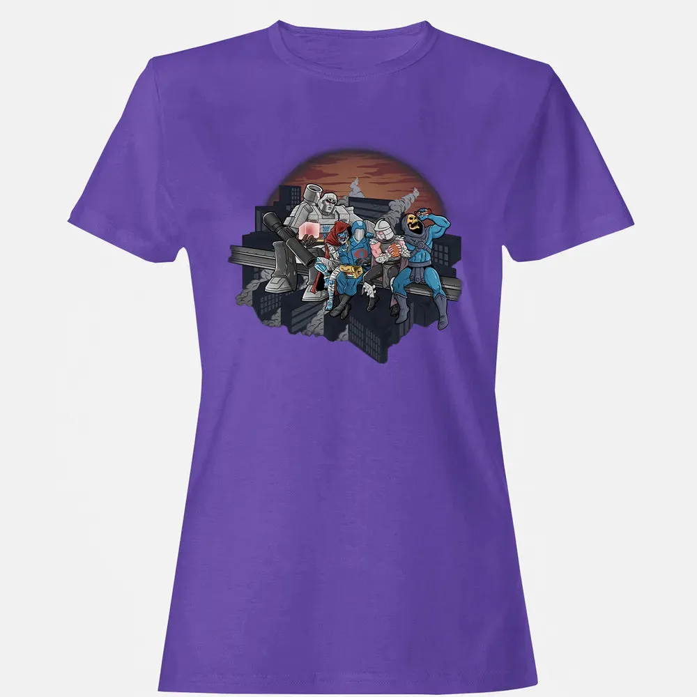 Villains Atop A Skyscraper Women's T-shirt - 12
