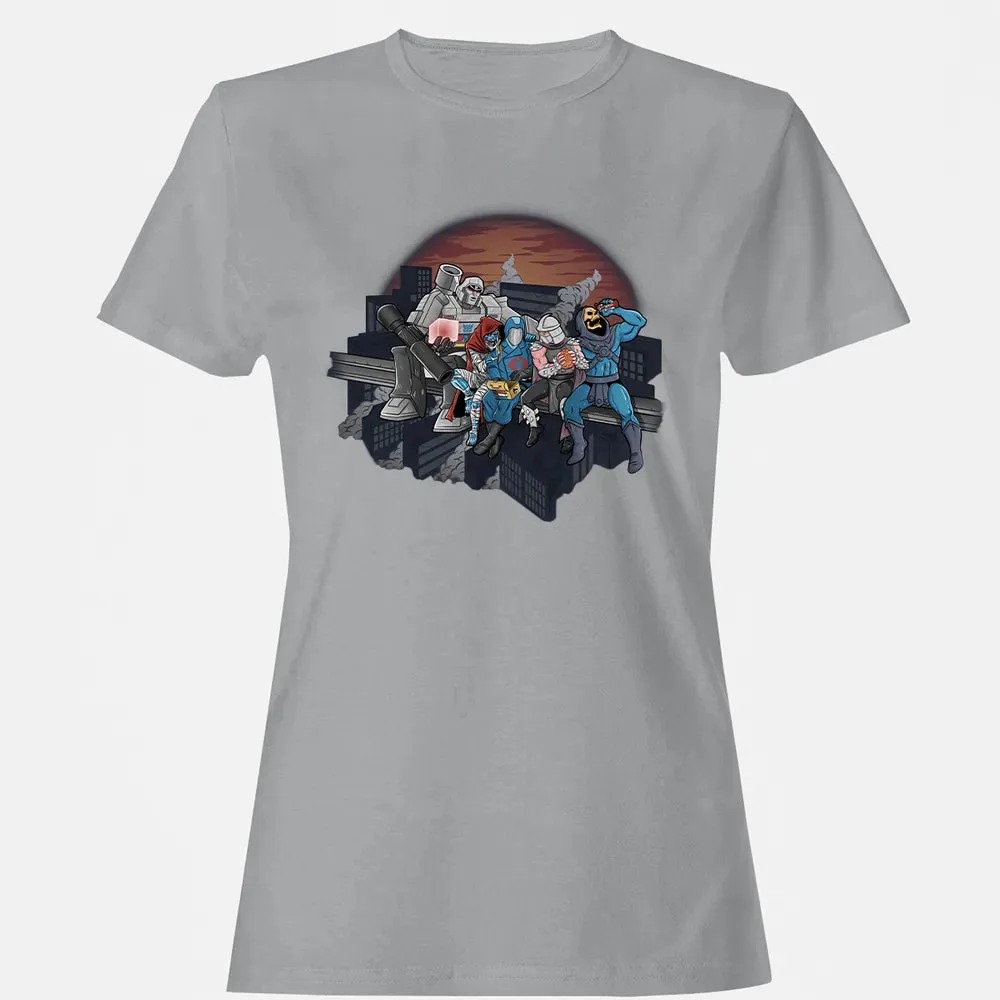 Villains Atop A Skyscraper Women's T-shirt - 15