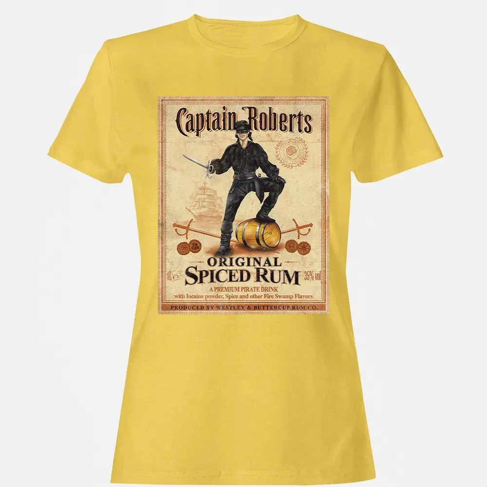 Captain Roberts Spiced Rum Women's T-shirt - 4