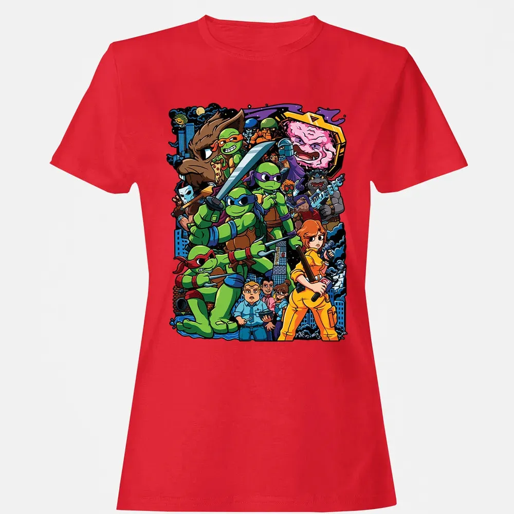 Tmnt vs The world Women's T-shirt - 13