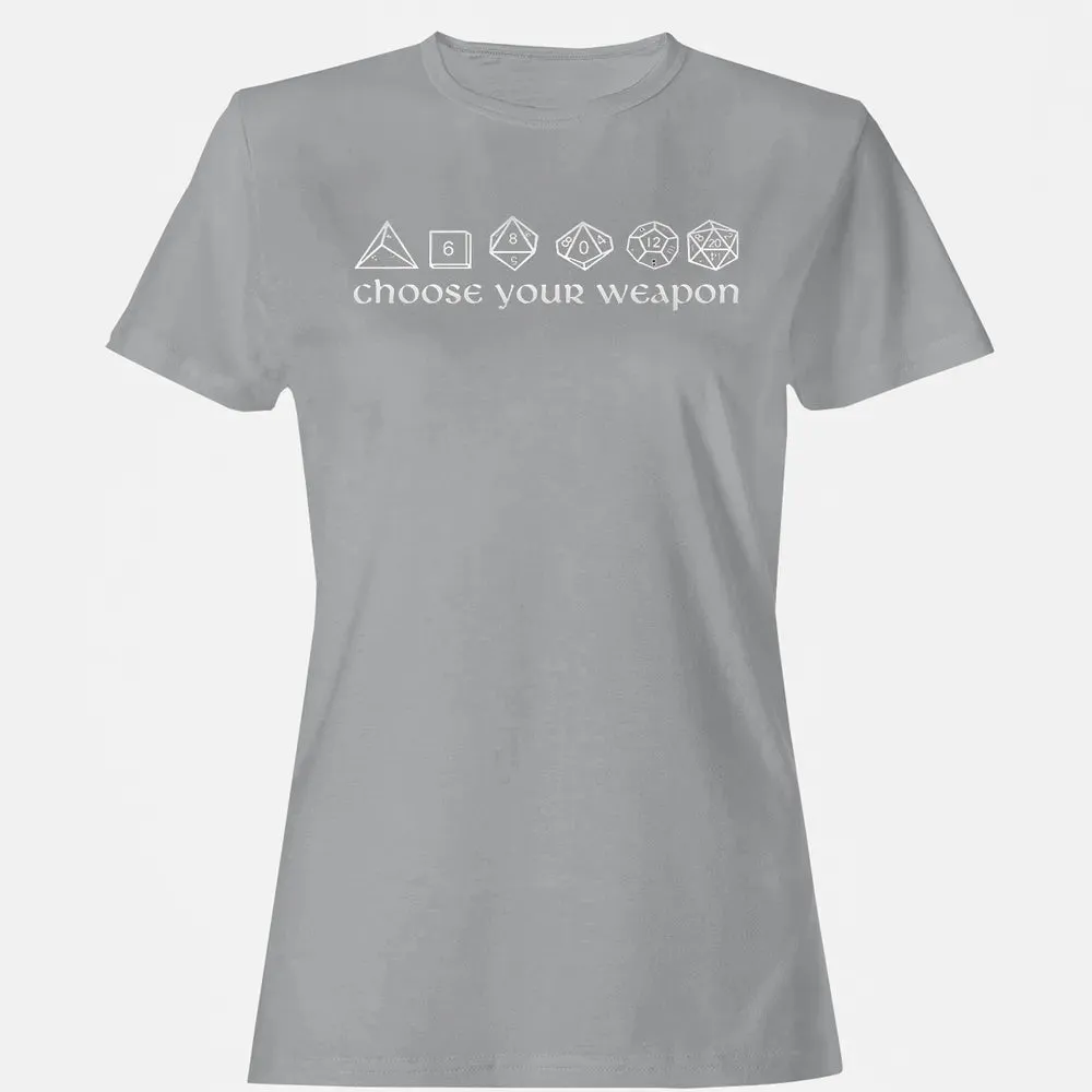 Choose Your Weapon Women's T-shirt - 15