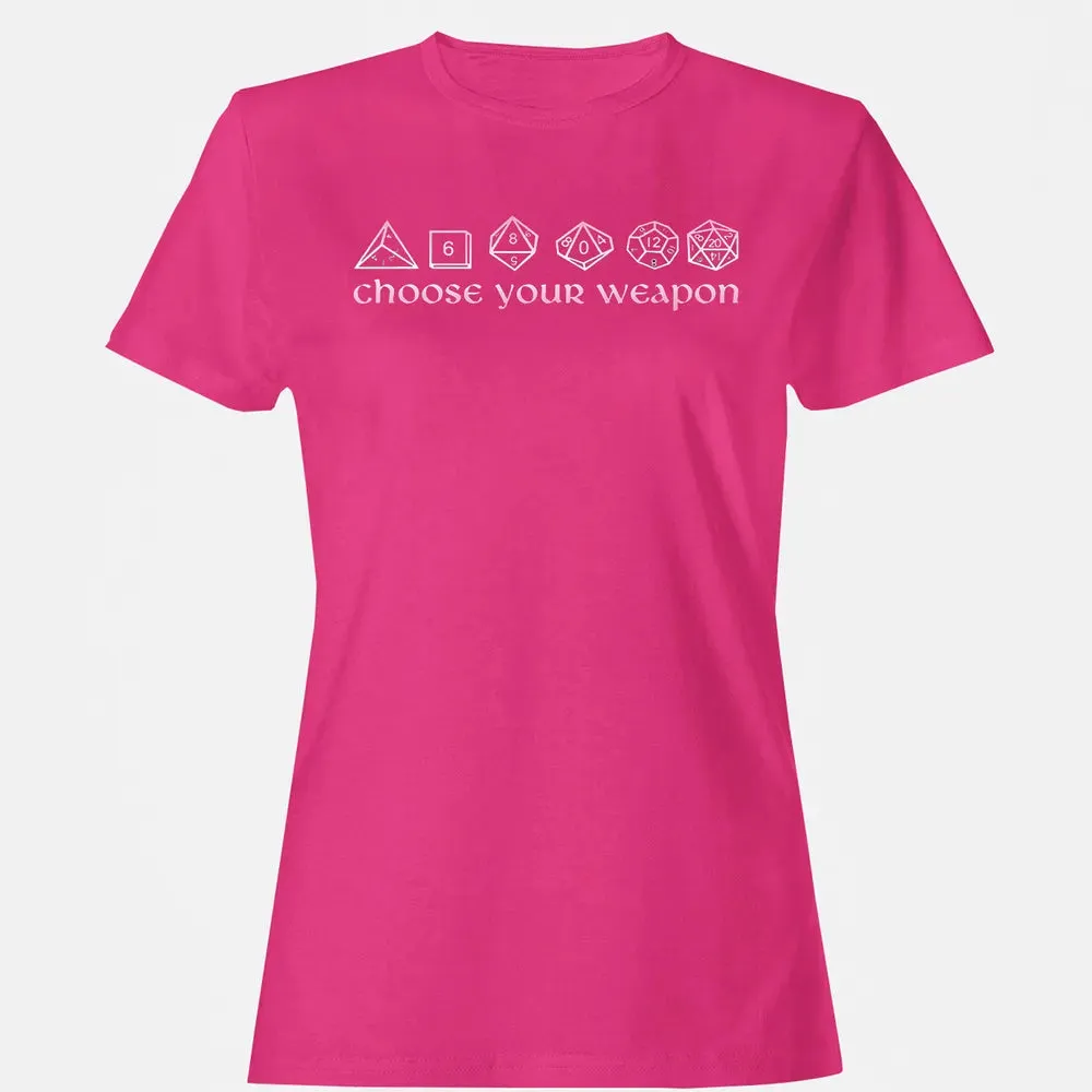 Choose Your Weapon Women's T-shirt - 6
