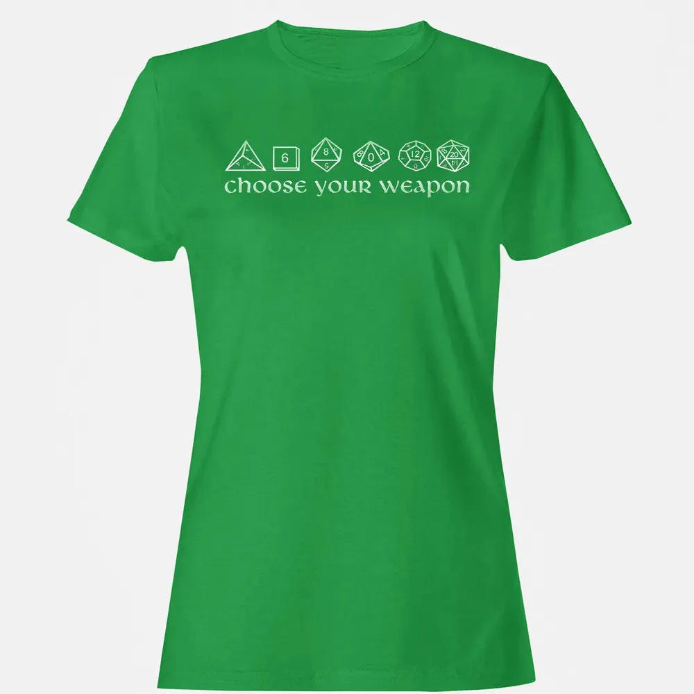 Choose Your Weapon Women's T-shirt - 7