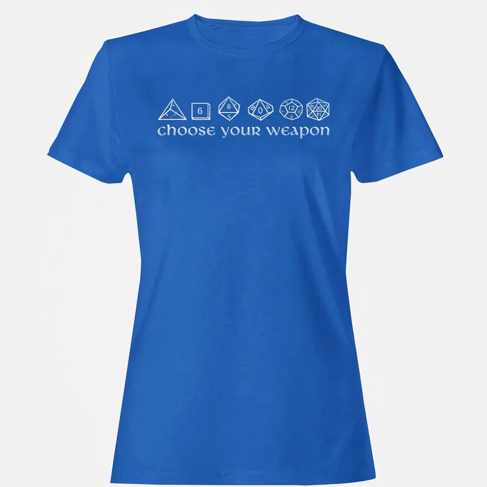 Choose Your Weapon Women's T-shirt - 14
