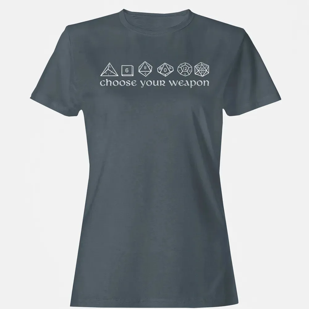 Choose Your Weapon Women's T-shirt - 3