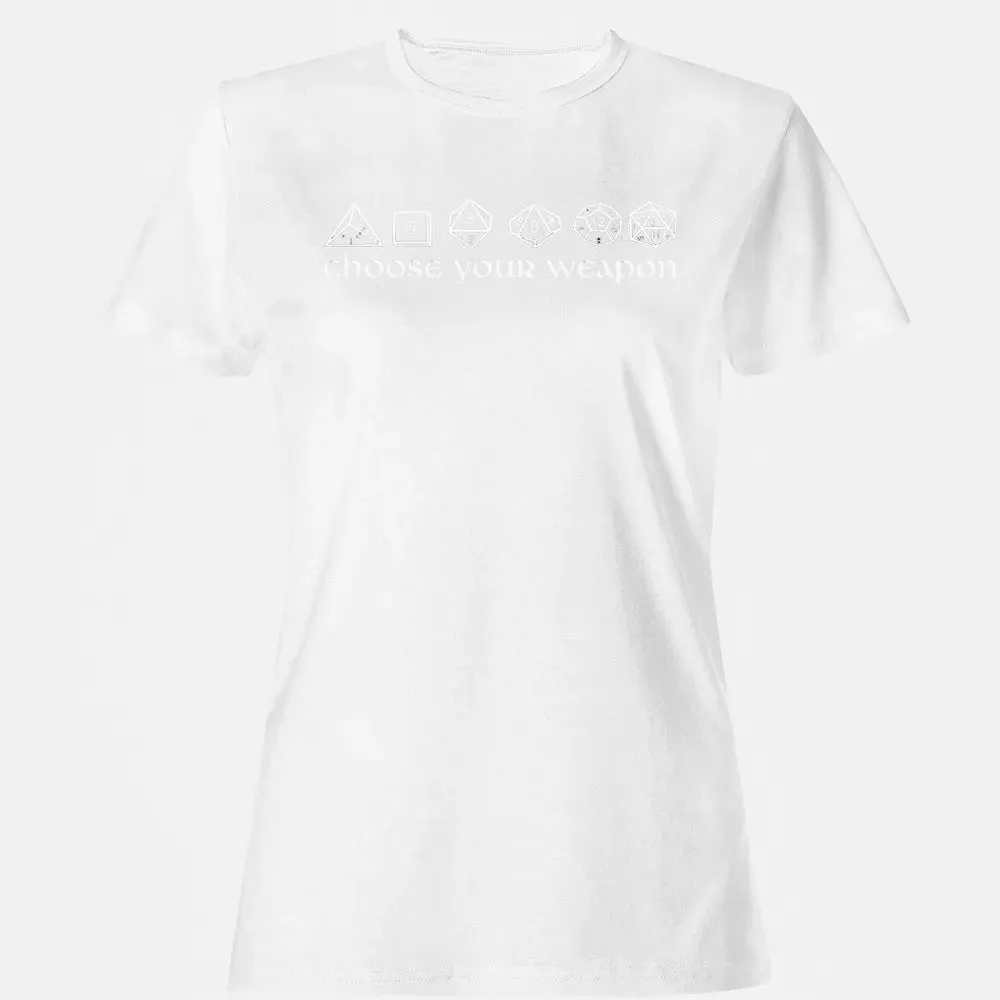 Choose Your Weapon Women's T-shirt - 16