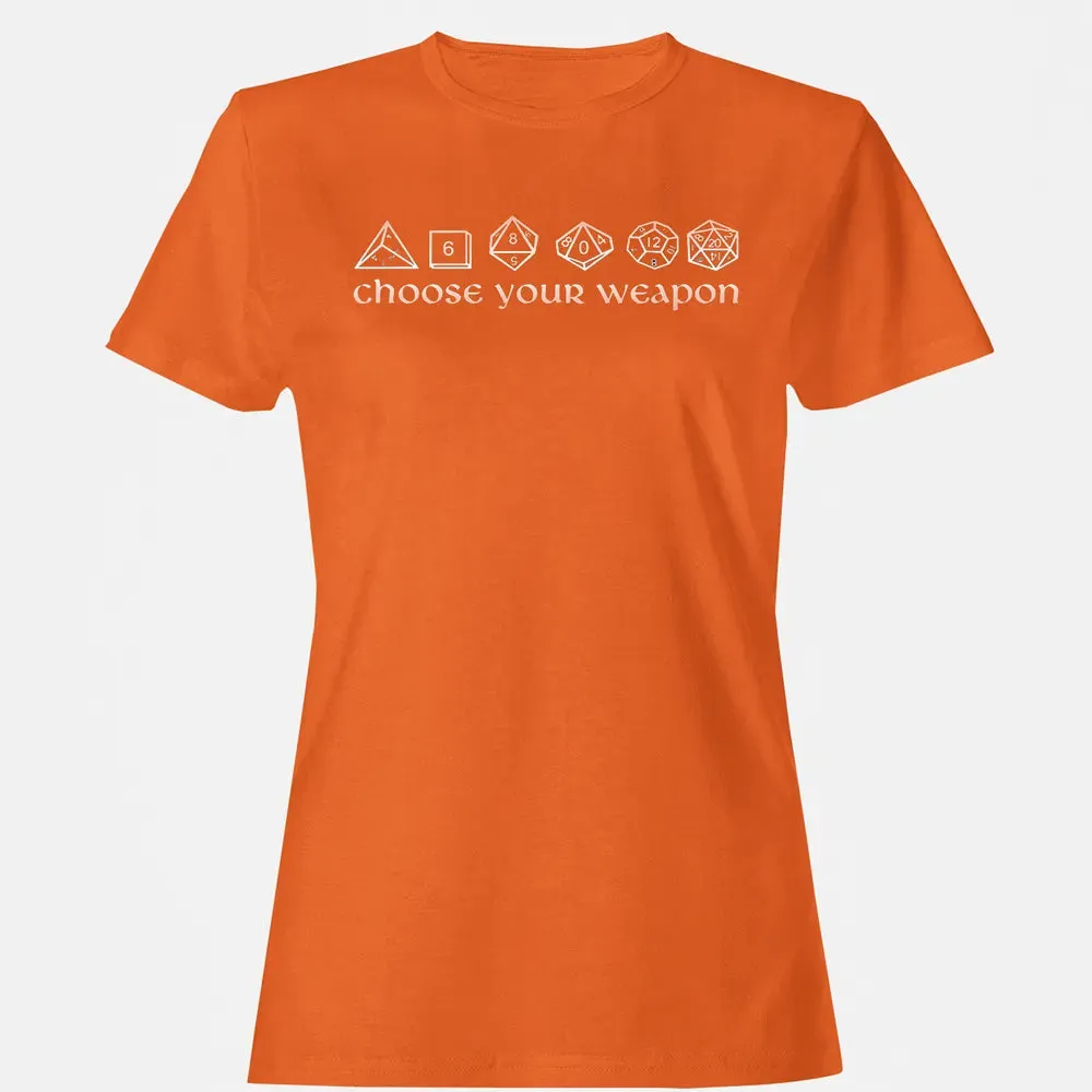 Choose Your Weapon Women's T-shirt - 11