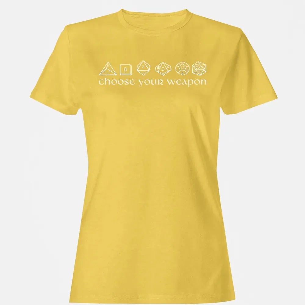 Choose Your Weapon Women's T-shirt - 4