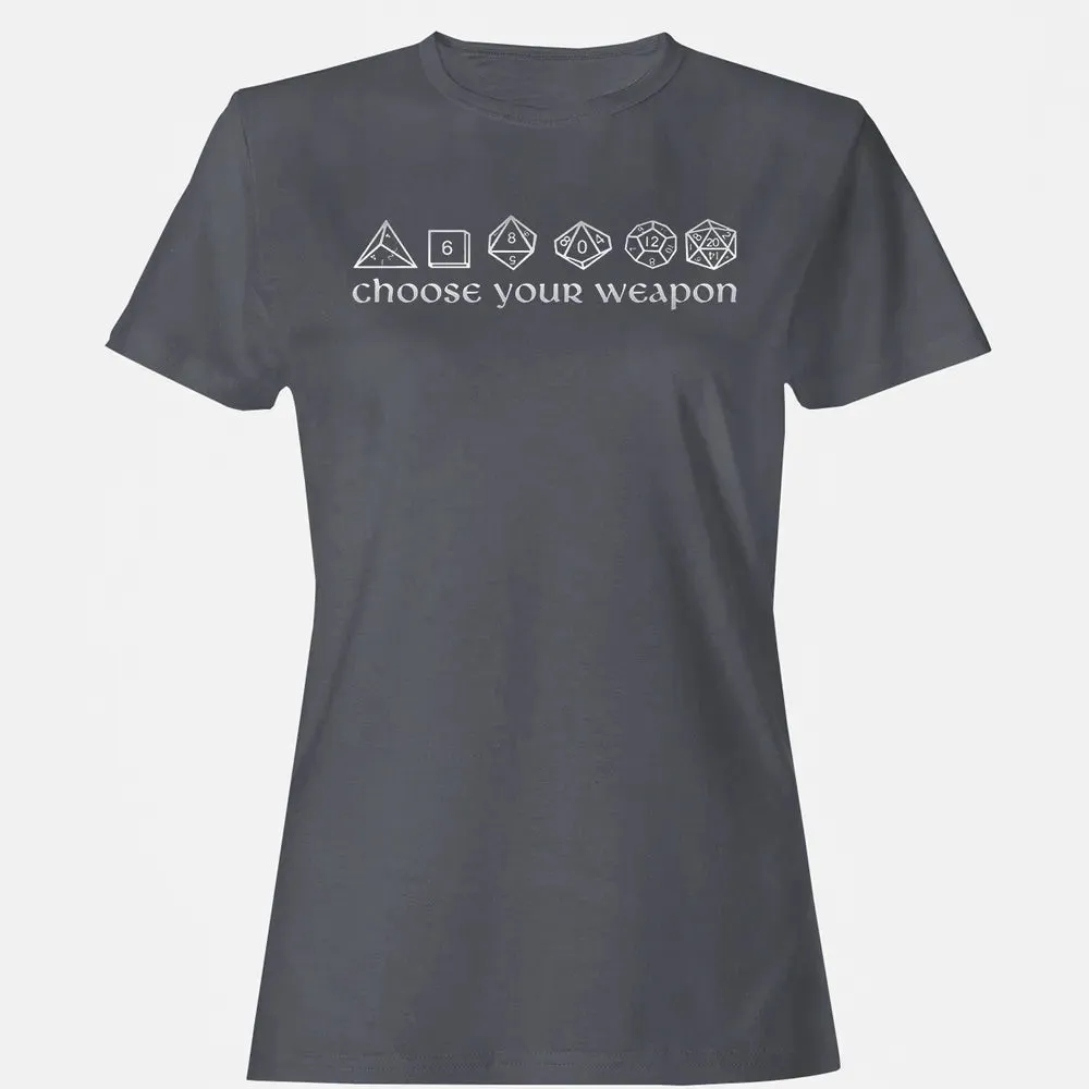 Choose Your Weapon Women's T-shirt - 5