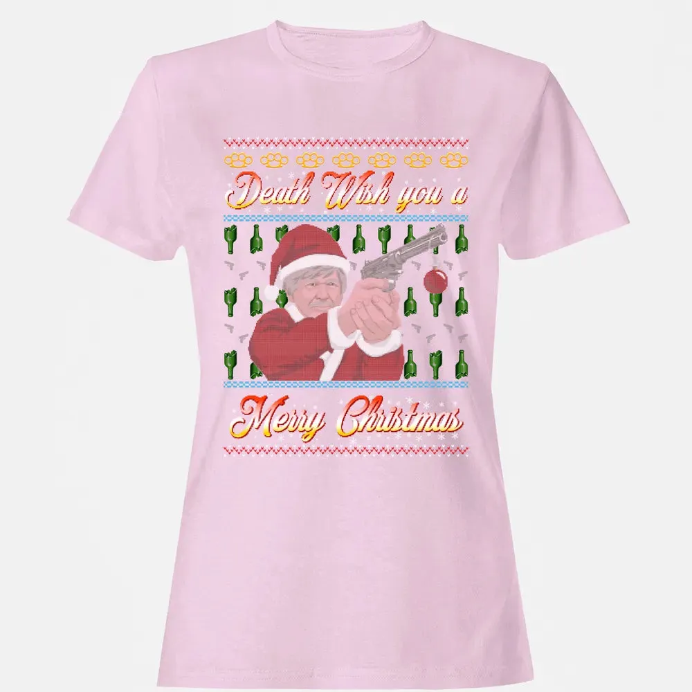 Death wish you a Merry Christmas Women's T-shirt - 9