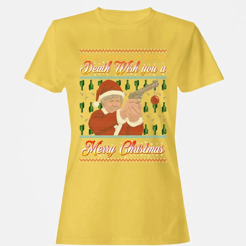 Death wish you a Merry Christmas Women's T-shirt - 4