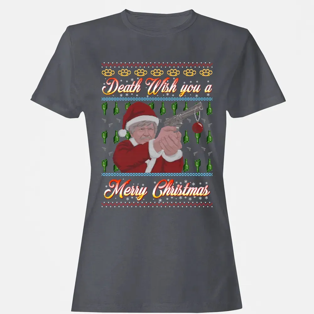 Death wish you a Merry Christmas Women's T-shirt - 5