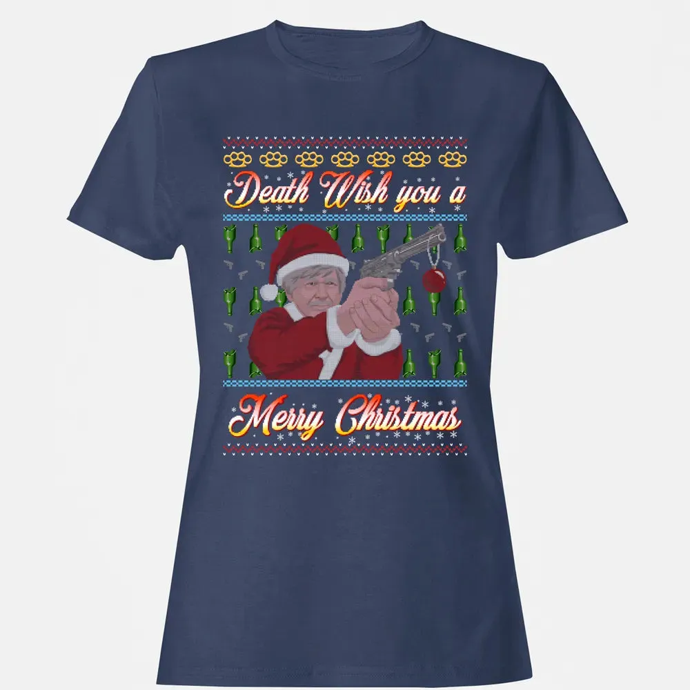 Death wish you a Merry Christmas Women's T-shirt - 10