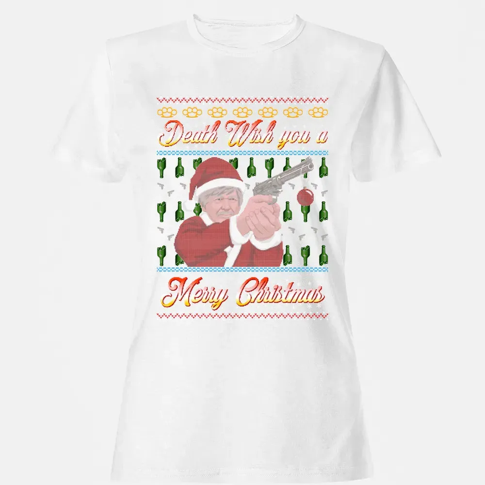 Death wish you a Merry Christmas Women's T-shirt - 16