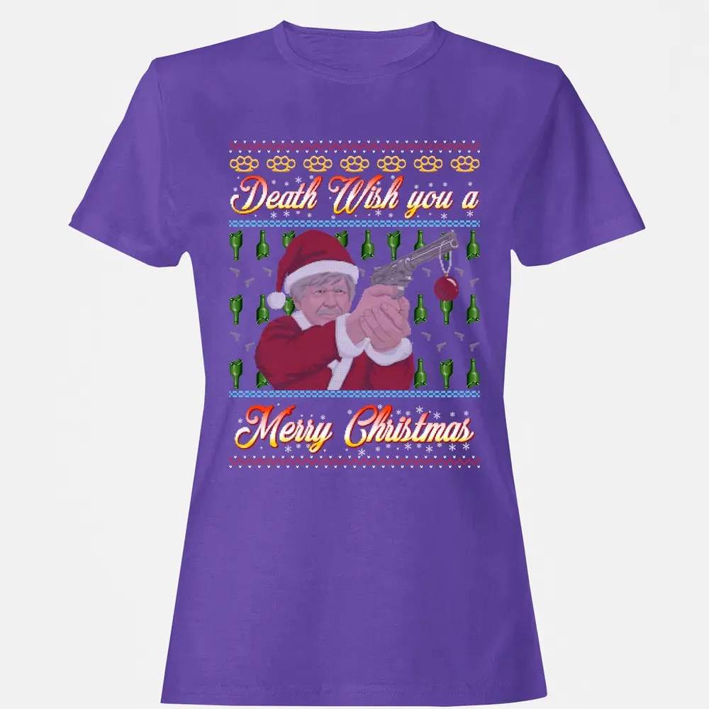 Death wish you a Merry Christmas Women's T-shirt - 12