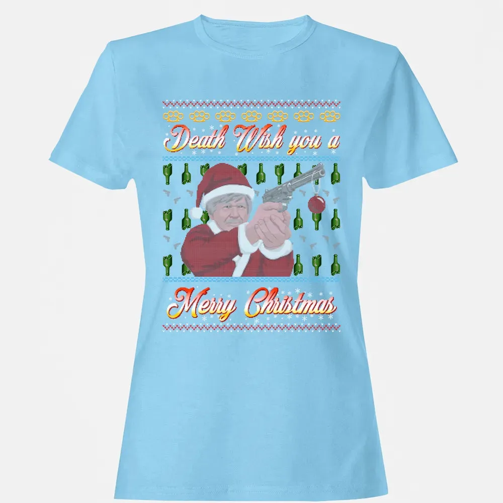 Death wish you a Merry Christmas Women's T-shirt - 8