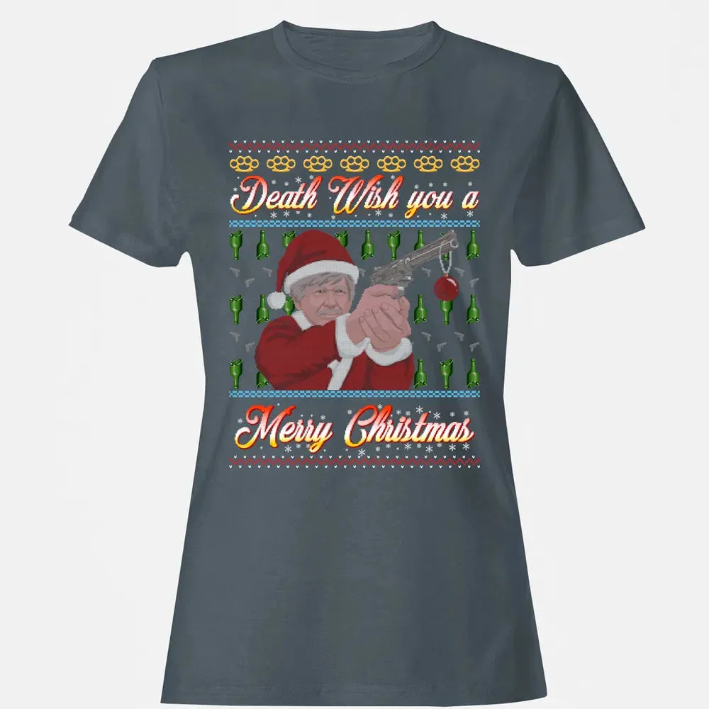 Death wish you a Merry Christmas Women's T-shirt - 3