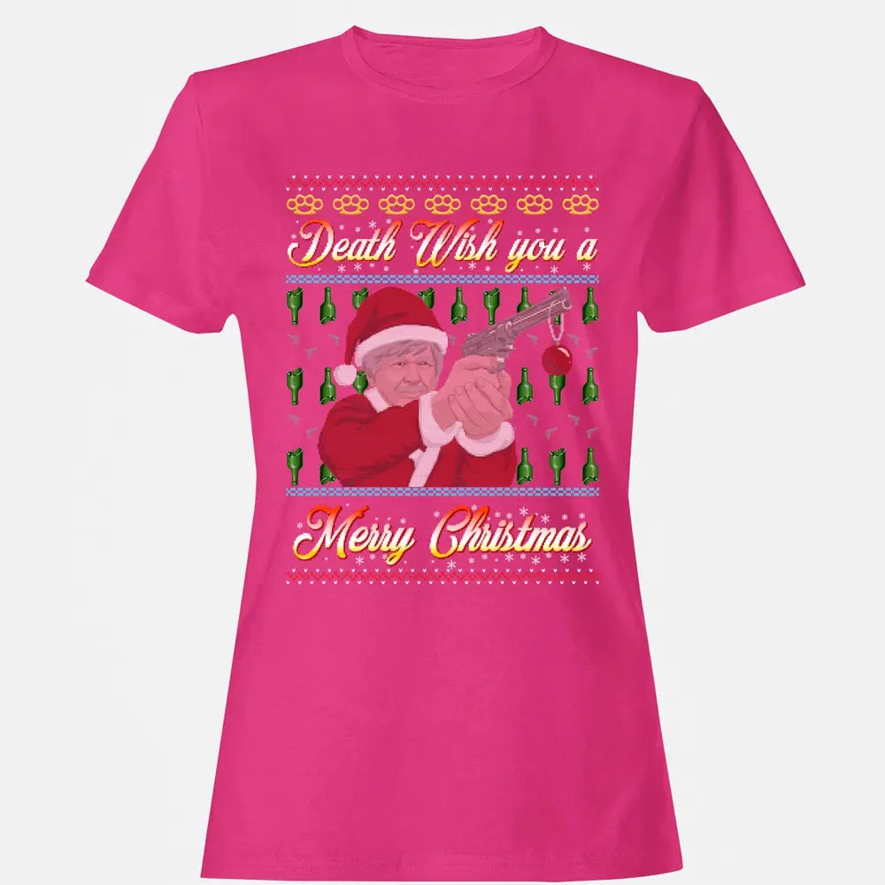 Death wish you a Merry Christmas Women's T-shirt - 6