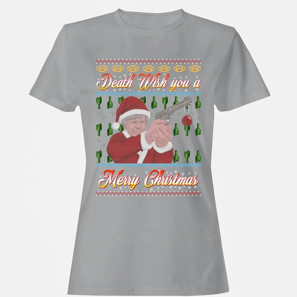 Death wish you a Merry Christmas Women's T-shirt - 15