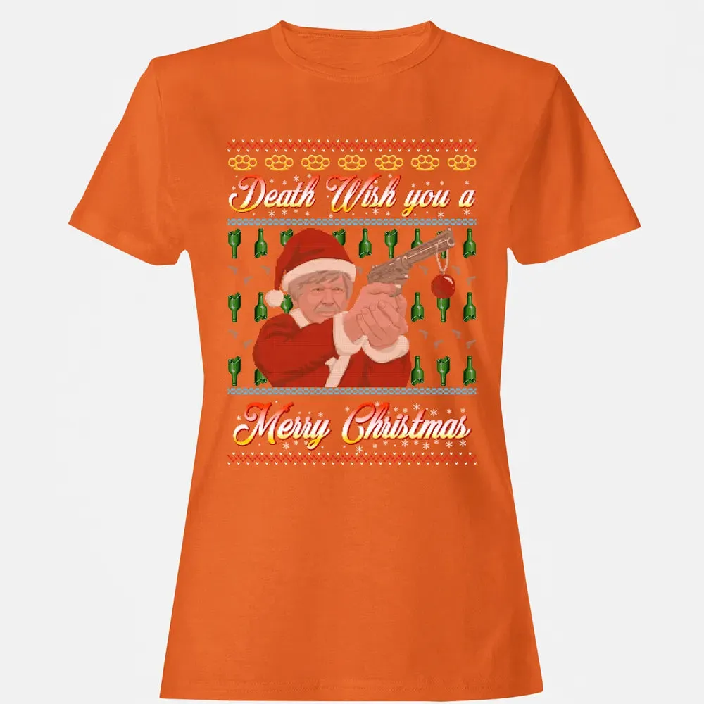 Death wish you a Merry Christmas Women's T-shirt - 11
